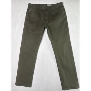 AG-ED DENIM Adriano Goldschmied‎ Everette Mid Rise Slim Straight Leg Size 38